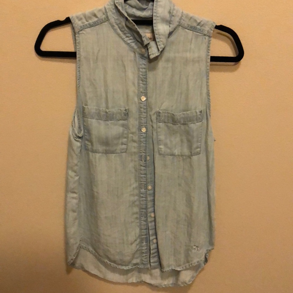 Button-up tank top from Abercrombie